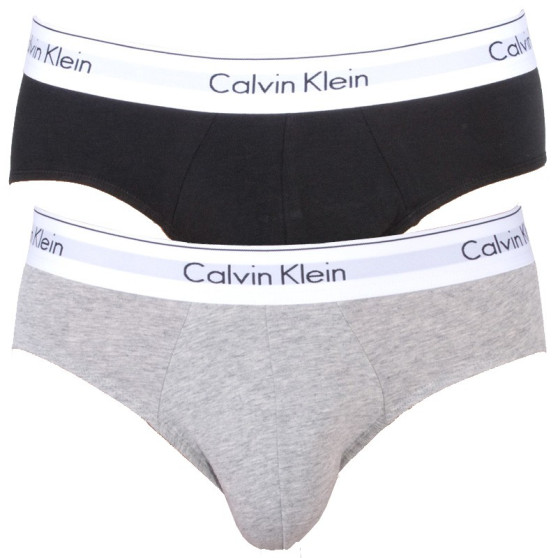 2PACK tarka Calvin Klein férfi slip alsónadrág (NB1084A - BHY)