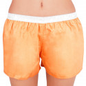Női boxeralsó Represent solid orange fehér gumival