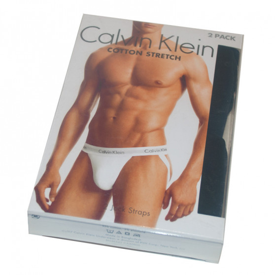 2PACK Fekete Calvin Klein férfi jocks (NB1354A-001)