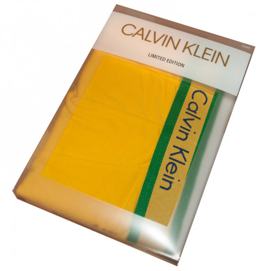 Calvin Klein Sárga  férfi boxeralsó (NB1443A-3BZ)