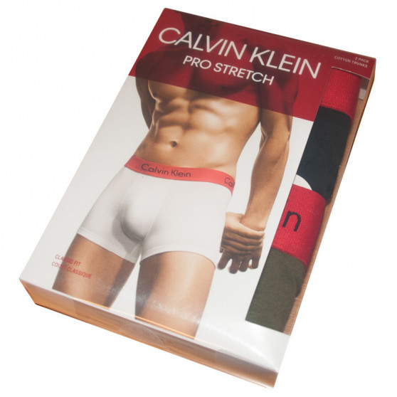 2PACK tarka Calvin Klein férfi boxeralsó (NB1463A-JKB)