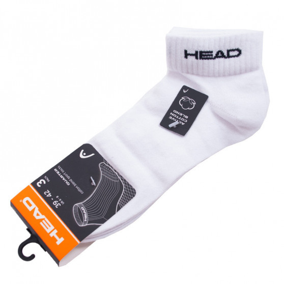 3PACK fehér HEAD zokni (761011001 300)