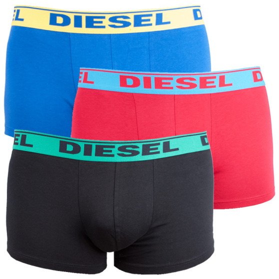 3PACK többszínű Diesel férfi boxeralsó (00SB5I-0GAFN-36)