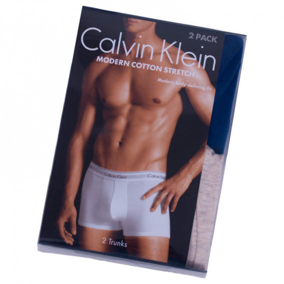 2PACK tarka Calvin Klein férfi boxeralsó (NB1086A-RFS)