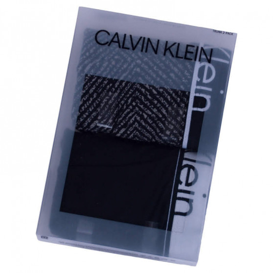 2PACK fekete Calvin Klein férfi boxeralsó (NU8643A-6NS)