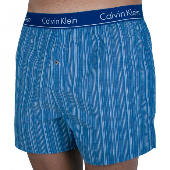 2PACK tarka slim fit Calvin Klein Férfi klasszikus boxeralsó (NB1544A-LGW)