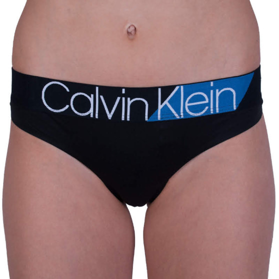 Fekete Calvin Klein női tanga (QF4937E-001)