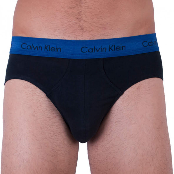 3PACK Fekete Calvin Klein férfi slip alsónadrág (U2661G-QXC)