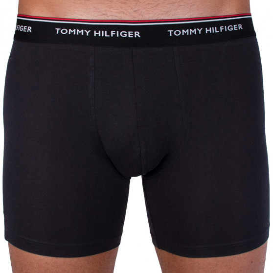 3PACK fekete Tommy Hilfiger férfi boxeralsó (UM0UM00010 990)