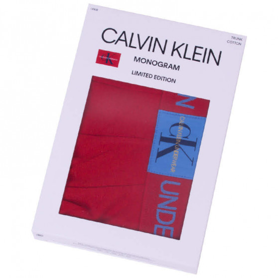 Calvin Klein Piros  férfi boxeralsó (NB1678A-RYM)