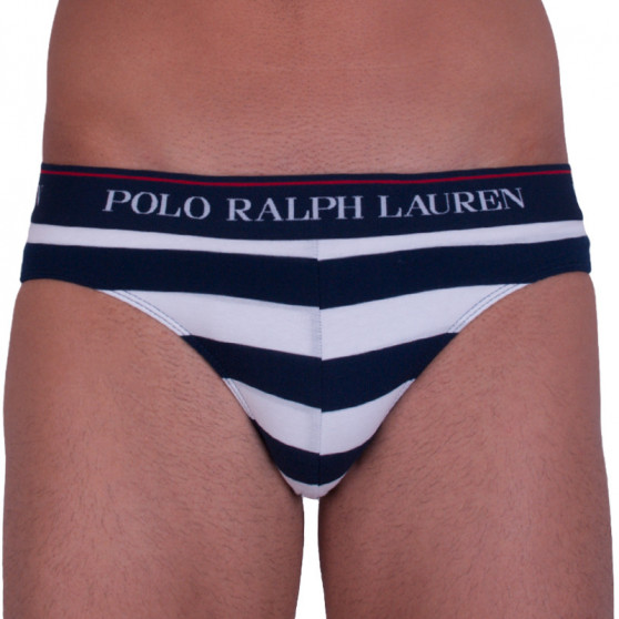3PACK Férfi slip alsónadrág Ralph Lauren tarka (714730604001)