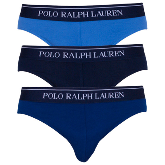 3PACK Kék Ralph Lauren férfi fecske alsó (714513423005)