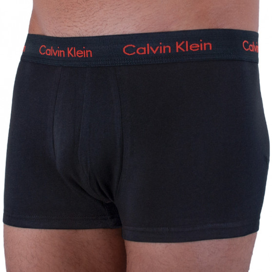 3PACK fekete Calvin Klein férfi boxeralsó (U2664G-PZN)