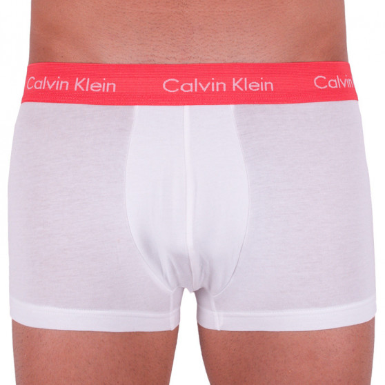 3PACK fehér Calvin Klein férfi boxeralsó (U2664G-WZQ)