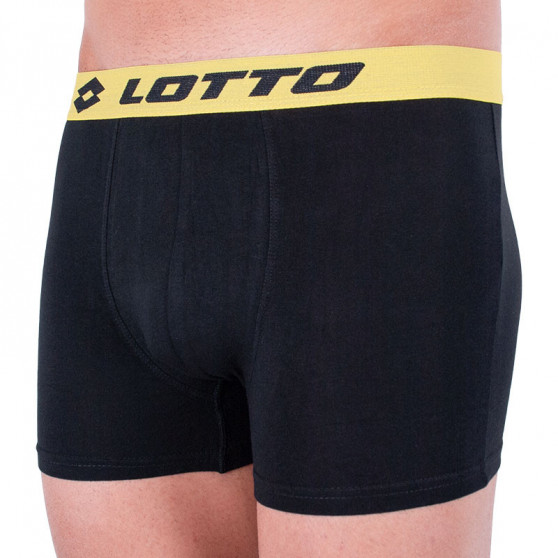 Férfi boxeralsó Lotto fekete és sárga (30.51.02.18d)
