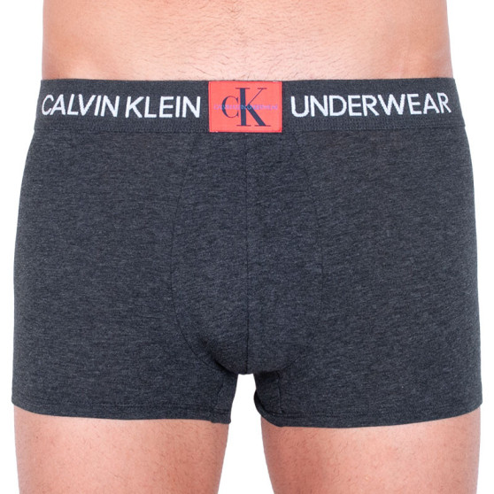 Calvin Klein Sötét szürke  férfi boxeralsó (NB1678A-038)