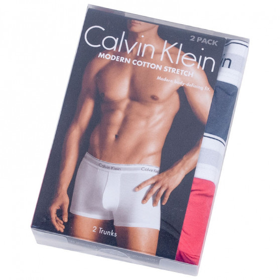 2PACK tarka Calvin Klein férfi boxeralsó (NB1086A-KGQ)