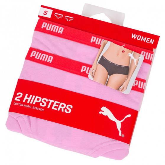 2PACK rózsaszín Puma női alsók (573009001 424)