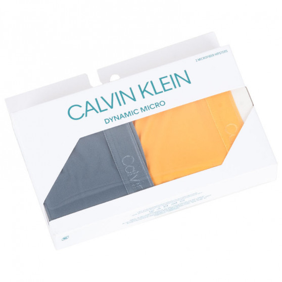 2PACK tarka Calvin Klein női alsók (QD3696E-TSR)