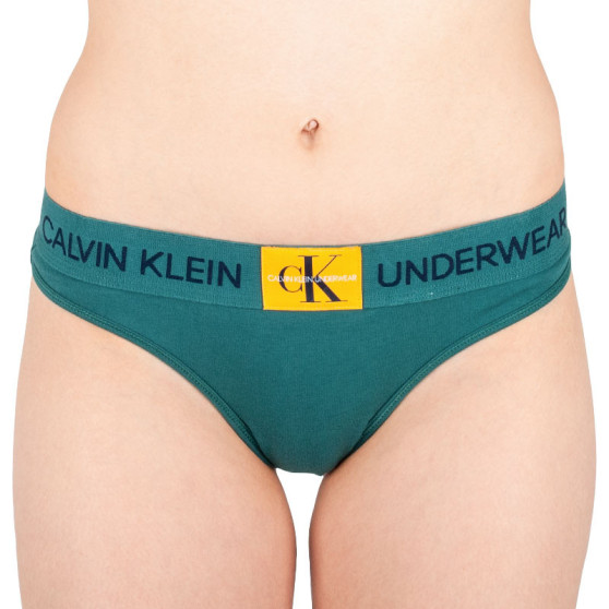 Calvin Klein Zöld  női tanga (QF4920E-ZAY)