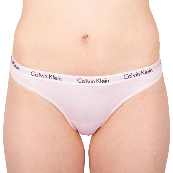 Calvin Klein Rózsaszín  női tanga (D1617E-2NT)