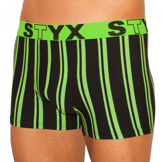 Férfi boxeralsó Styx sport gumi túlméretezett többszínű több színű (R764)