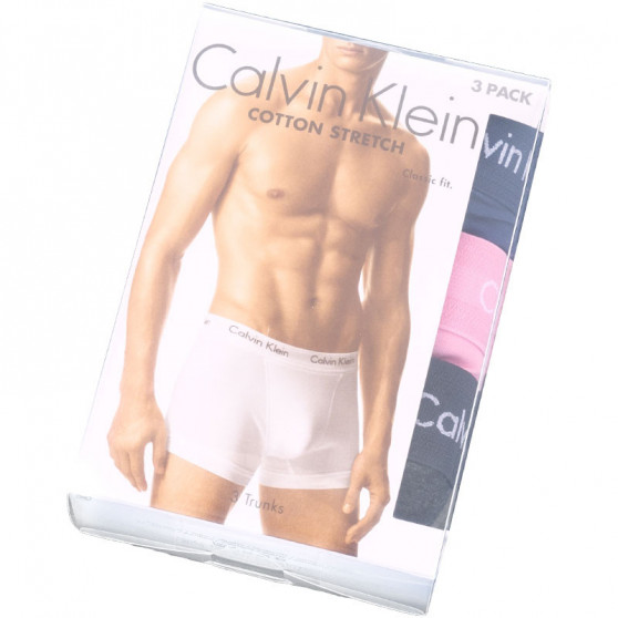3PACK tarka Calvin Klein férfi boxeralsó (U2662G-WDK)