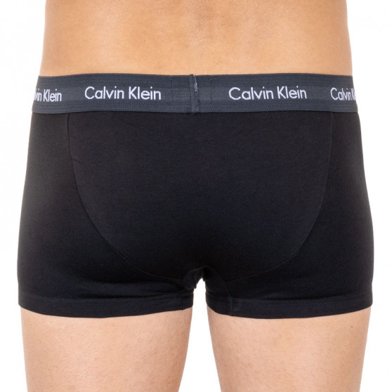 3PACK fekete Calvin Klein férfi boxeralsó (U2664G-JYJ)