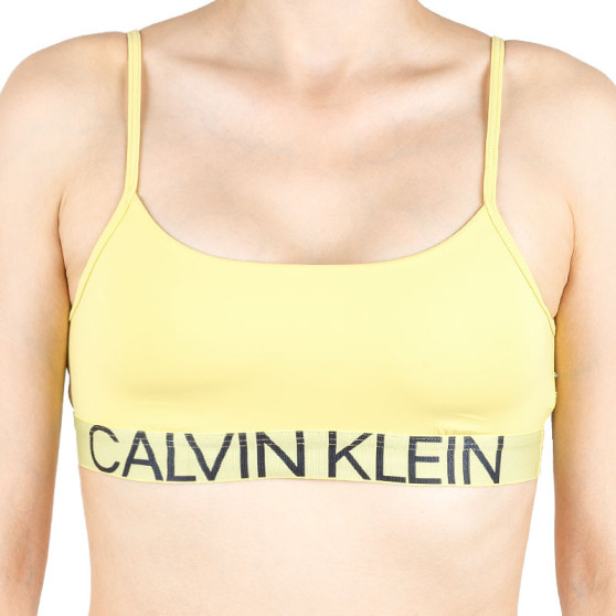 Sárga női Calvin Klein melltartó (QF5181E-HZY)