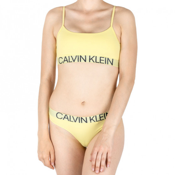 Sárga női Calvin Klein melltartó (QF5181E-HZY)