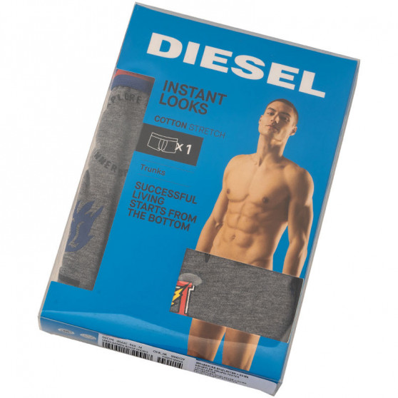 Diesel Szürke  férfi boxeralsó (00CIYK-0SAXC-96X)