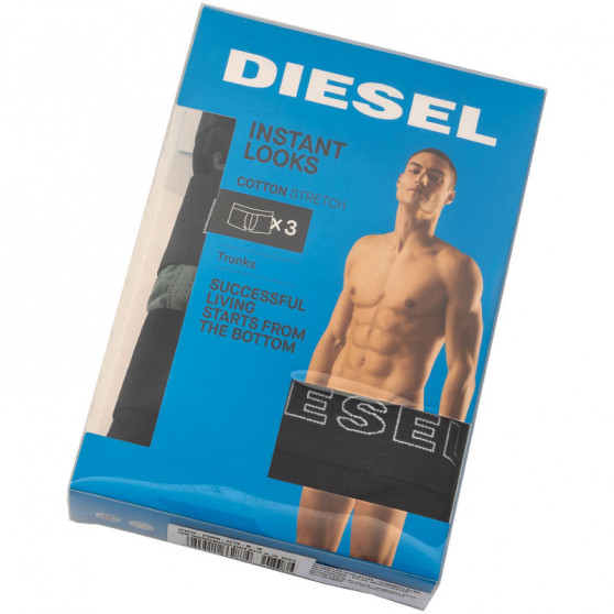 3PACK többszínű Diesel férfi boxeralsó (00ST3V-0TAWM-E4778)