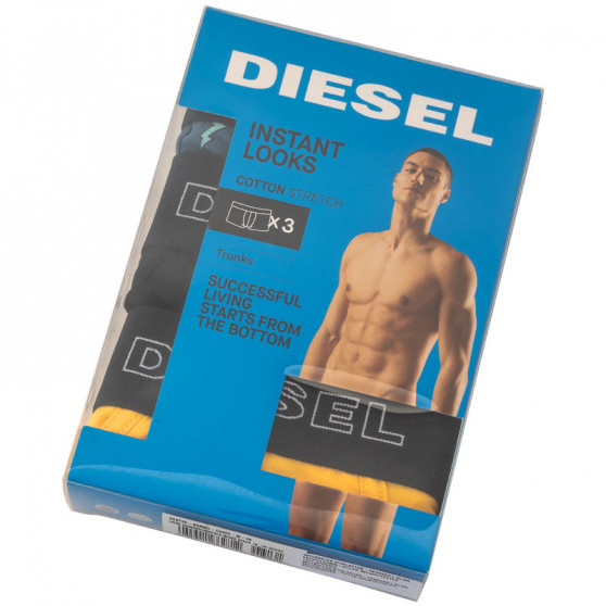3PACK tarka Diesel férfi boxeralsó (00ST3V-0SAWU-E4907)