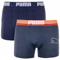2PACK kék Puma férfi boxeralsó (691008001 831)