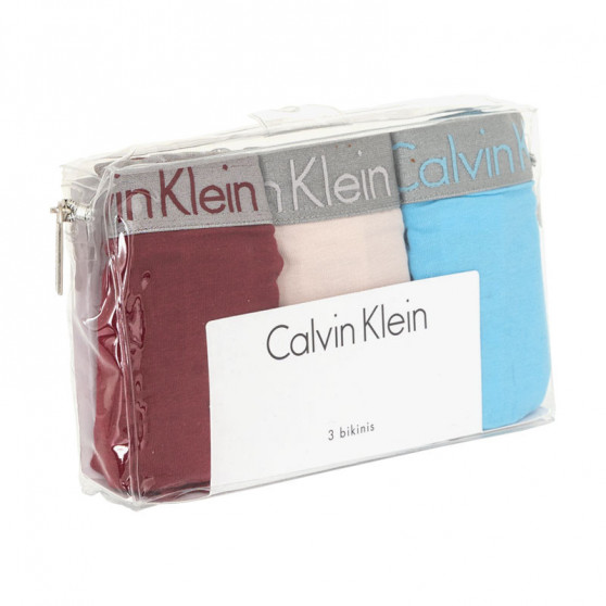 3PACK tarka Calvin Klein női alsók (QD3589E-RJV)