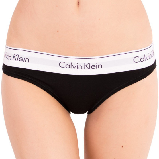 Női bugyi Calvin Klein túlméretezett fekete (QF5118E-001)