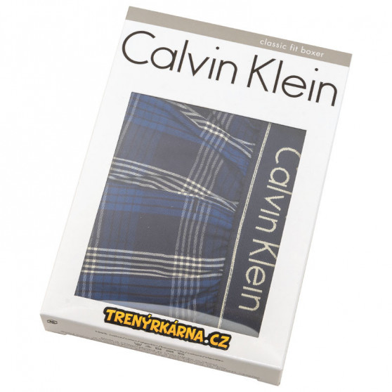 Calvin Klein Kék  férfi klasszikus boxeralsó (NB1524A-7HJ)