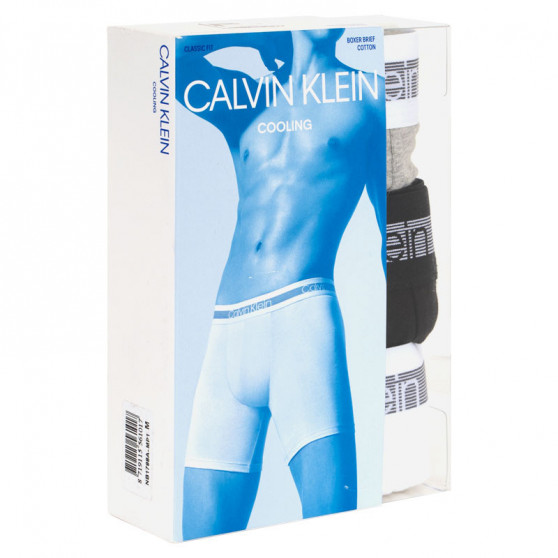 3PACK többszínű Calvin Klein férfi boxeralsó (NB1798A-MP1)