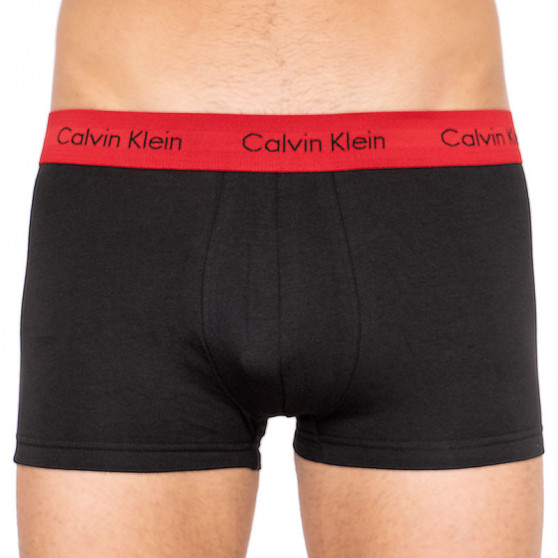 3PACK fekete Calvin Klein férfi boxeralsó (U2664G-BZP)