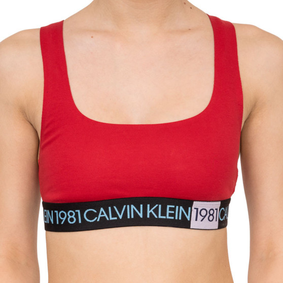 Calvin Klein Piros  női melltartó (QF5577E-3YQ)