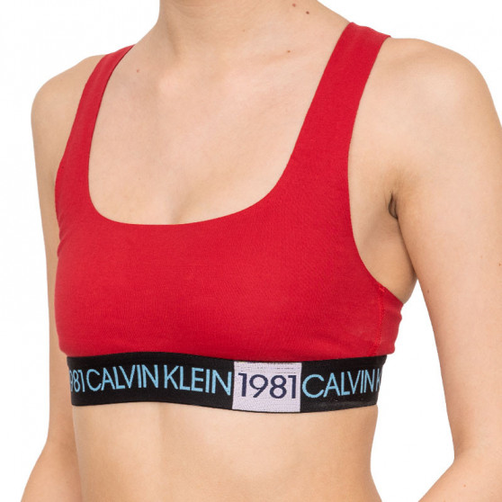 Calvin Klein Piros  női melltartó (QF5577E-3YQ)