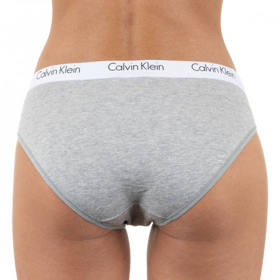 2PACK Szürke Calvin Klein női alsók (QD3584E-020)