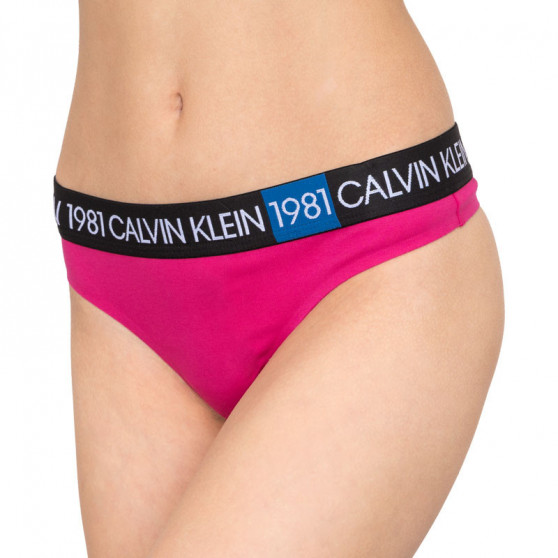 Calvin Klein Rózsaszín  női tanga (QF5448E-8ZK)