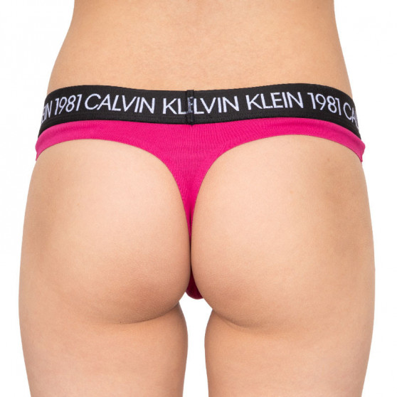 Calvin Klein Rózsaszín  női tanga (QF5448E-8ZK)