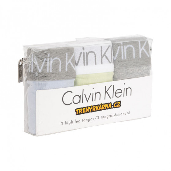 3PACK női bugyi Calvin Klein több színű (QD3758E-IOB)