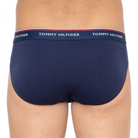 3PACK sötétkék Tommy Hilfiger férfi slip alsónadrág (UM0UM01655 0XN)