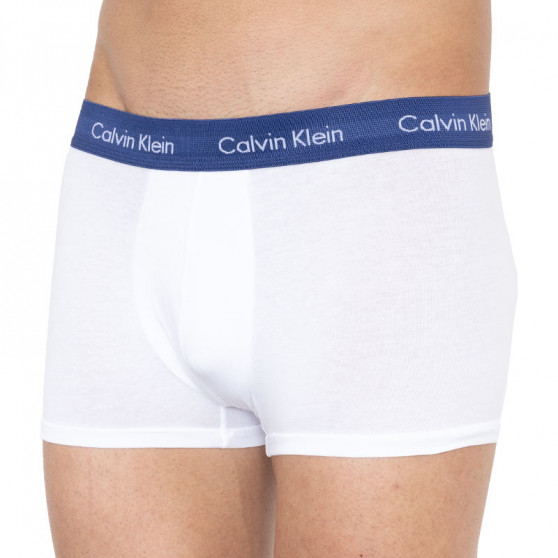 3PACK fehér Calvin Klein férfi boxeralsó (U2664G-BUH)