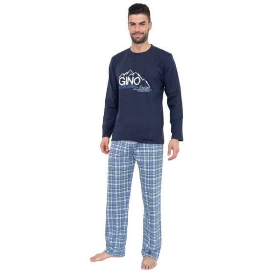 Kék Gino férfi pizsama (79025)