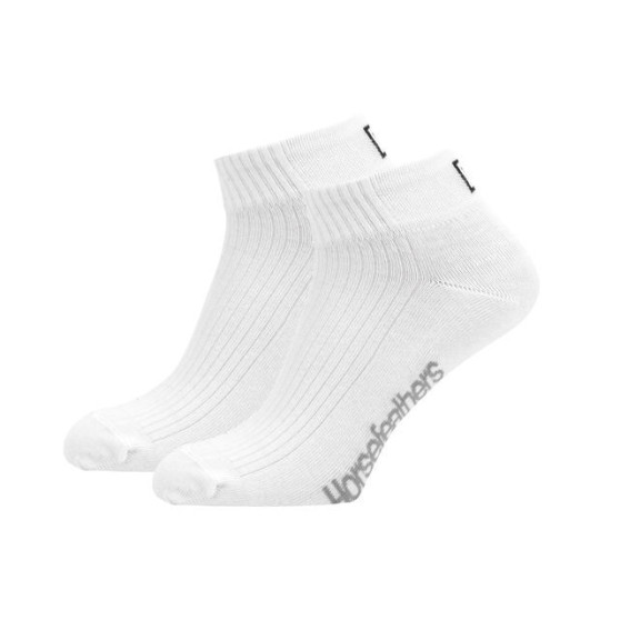 3PACK zokni Horsefeathers run fehér (AA1080B)