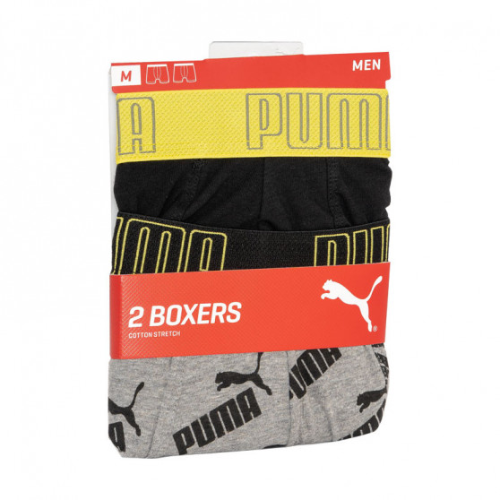 2PACK többszínű Puma férfi boxeralsó (501012001 020)